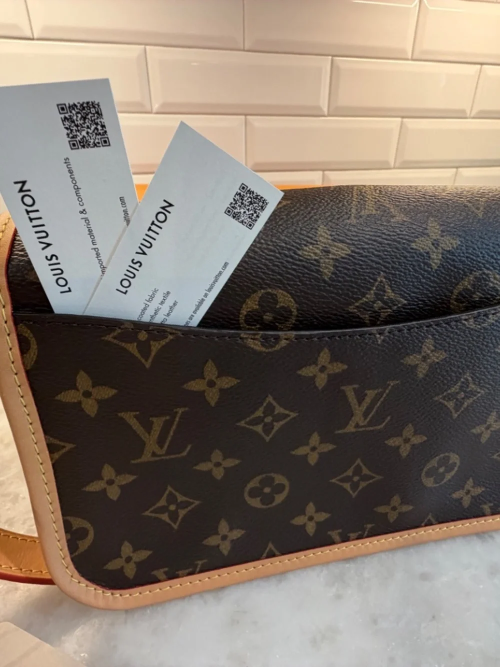 Louis Vuitton Diane NM Monogram Canvas Handbag | Brand New | Never Used |
